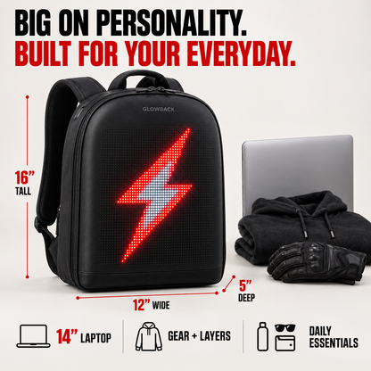 GlowBack LED Backpack